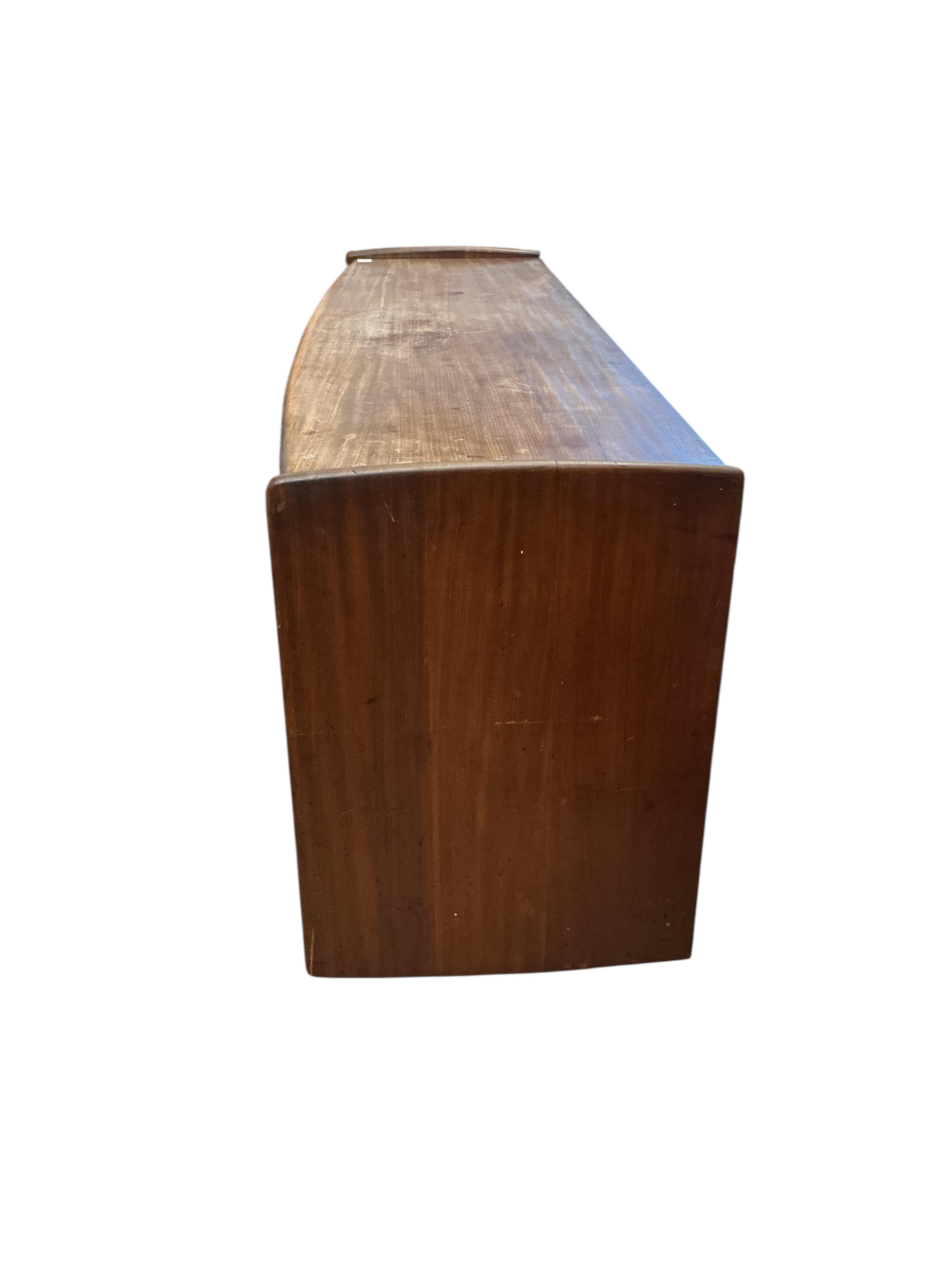 John Herbert for Younger, a mid century 'Volnay' teak bowfront sideboard, width 168cm, depth 49cm, height 82cm